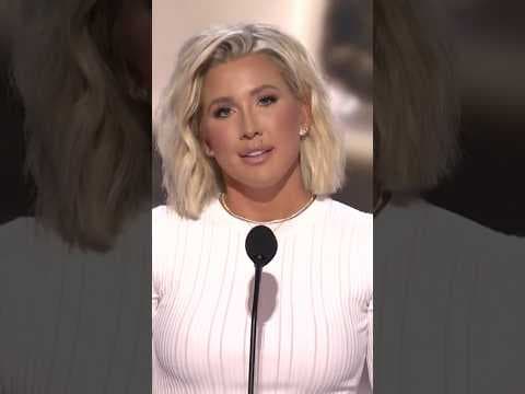 Savannah Chrisley Speaks at Republican National Convention