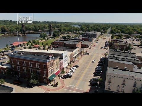 KARE in the Air: Downtown Hastings, where 3 rivers meet