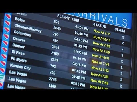 Hundreds of flights delayed at San Diego International Airport