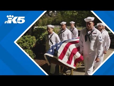 Pearl Harbor veteran laid to rest in Washington 83 years after his death