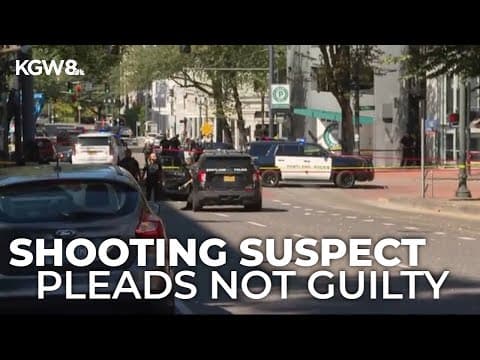 Man pleads not guilty in Central Library shooting