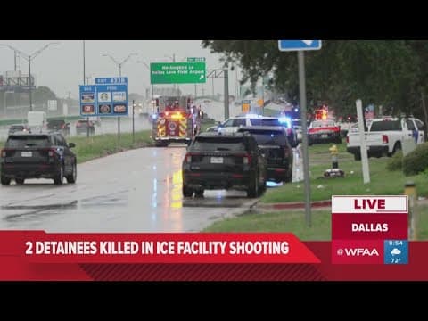 Law enforcement investigates attack on Dallas ICE facility