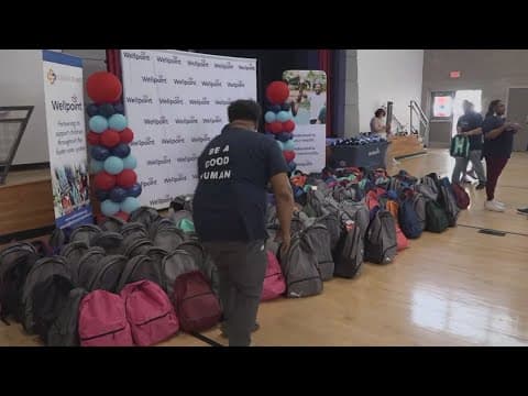 Maryland volunteers hold 'packing party' for Foster Care Awareness Month