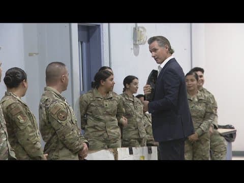 Governor Newsom stops at U.S.-Mexico border to discuss fentanyl crisis