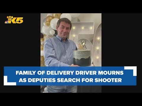 Family of Amazon delivery driver killed on the job mourns, deputies search for shooter