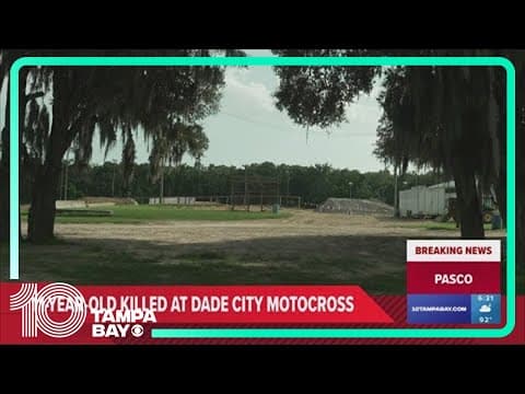 Police: Child hit, killed by person on dirt bike at Dade City motorcycle track