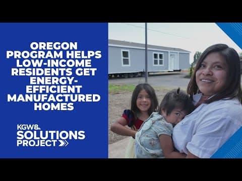 Program helps families obtain energy-efficient manufactured homes