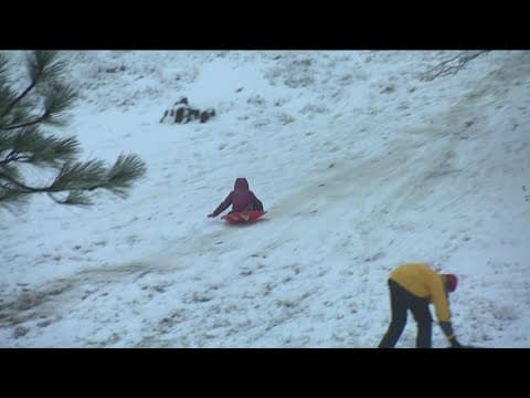 Winter storm hits San Diego County bringing flooding, mountain snow, wet roads