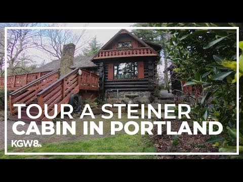 Tour Portland's only Steiner log cabin