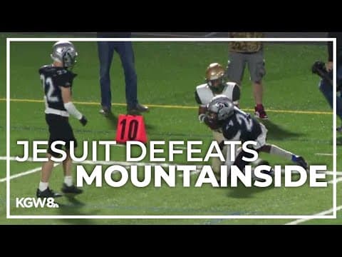Jesuit gets past Mountainside to claim 1st place in Metro | Friday Night Football