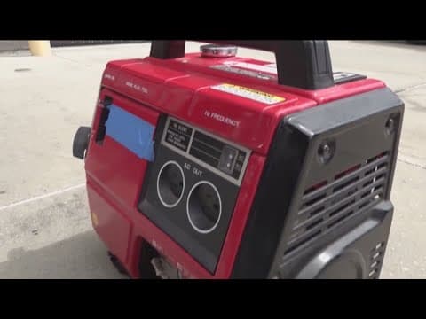 Make sure generators are 15-25 feet from your home, officials say