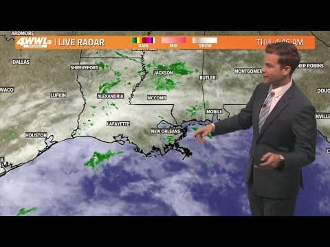 New Orleans Weather: Staying warm ahead of storms Sunday
