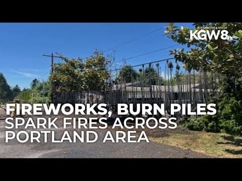 Portland firefighters urge July 4 safety after house fire