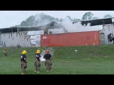 Ammunition warehouse catches fire in Montgomery County