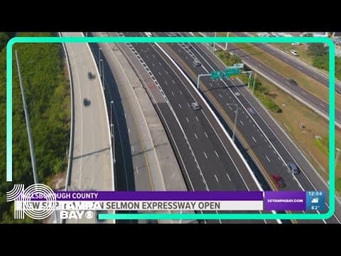 New slip ramps on Selmon Expressway open