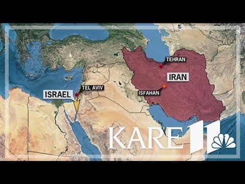 Israel launches counterstrike against Iran