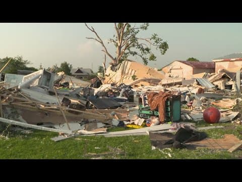 7 tornadoes move through Gordon, Texas, causing major damage