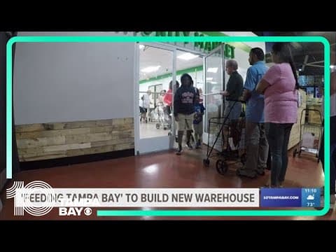 Larger warehouse space in the works for 'Feeding Tampa Bay'