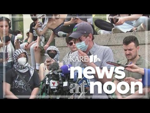Pro-Palestinian protestors occupy multiple lawns, a hall on campus at Columbia