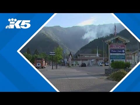 New wildfire burning near Leavenworth