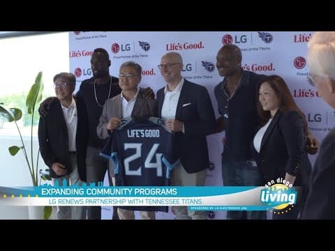 LG Teams Up With Titans | San Diego Living