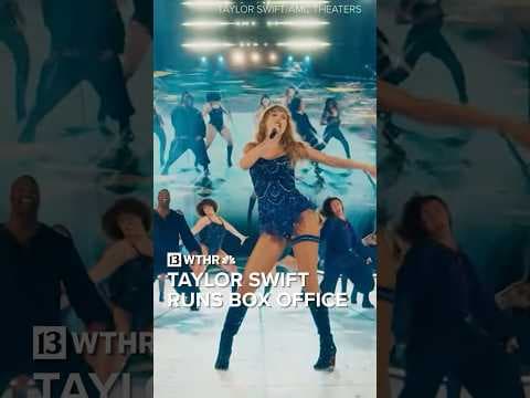 “Taylor Swift: The Eras Tour” movie opened with $96 million in ticket sales.