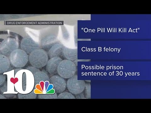 'One Pill Will Kill' Act takes effect July 1