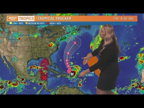 Friday afternoon tropical update: Gulf development likely next week