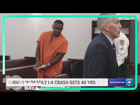 Drunk driver gets sentenced to 40 years in prison
