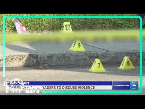 Tampa officials and leaders to discuss violence in Soho district