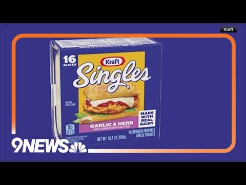 Kraft Singles launches new flavors for the first time in nearly a decade