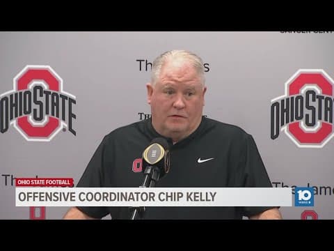 Ohio State offensive coordinator Chip Kelly speaks ahead of national championship game