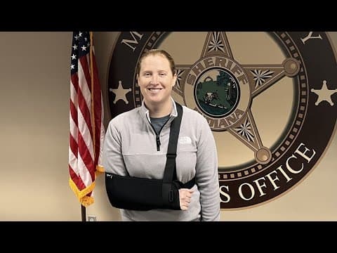 13News Exclusive: Morgan County sheriff's deputy shot in the line of duty talks recovery, gratitude