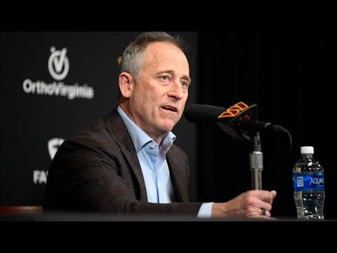 Josh Harris news conference after Ron Rivera departure