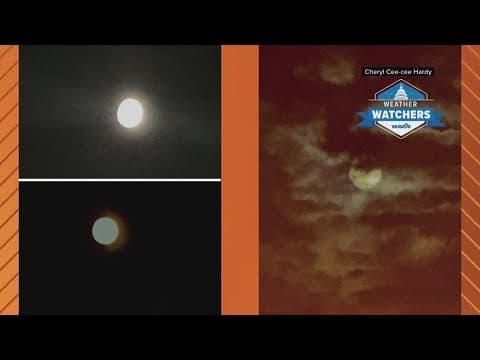 Super blue moon visible in the DMV