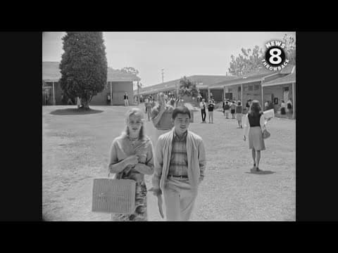 San Dieguito High School in Encinitas, CA in 1964