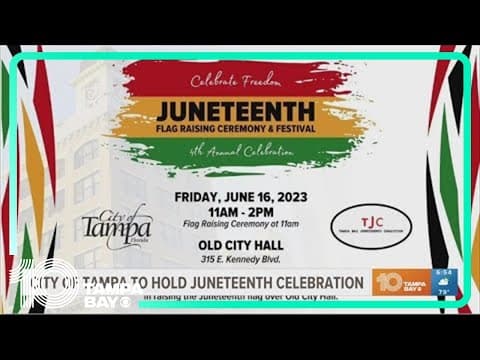 City of Tampa holds Juneteenth celebration