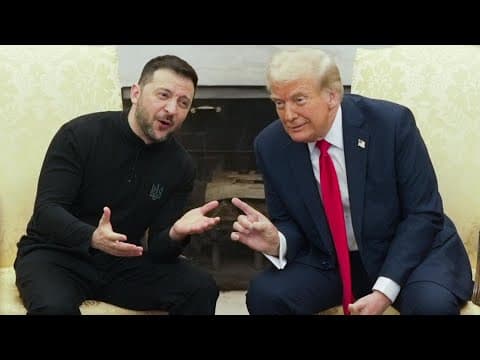 Zelenskyy leaves White House without signing minerals deal after Oval Office meeting