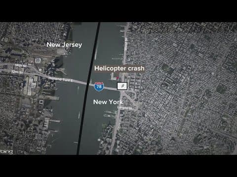 AP source: Six killed in helicopter crash in the Hudson River in NYC