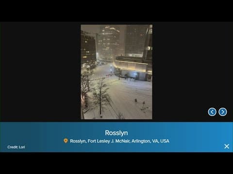 Share your snow photos and videos with us!