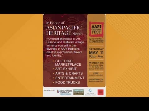 AAPI Culture Fest comes to Denver this weekend