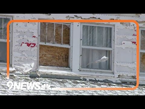 Huge hail causes damage in Yuma, Colorado
