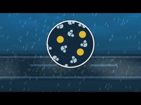 Here's why brine helps slow down ice from forming on the roads