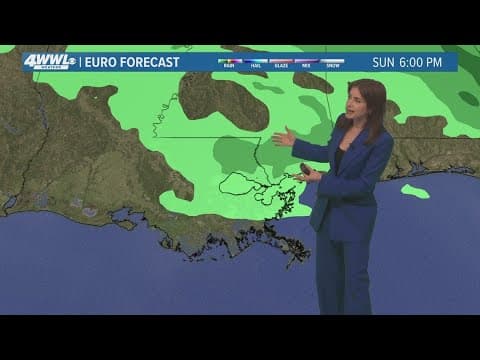 Weekend parade forecast