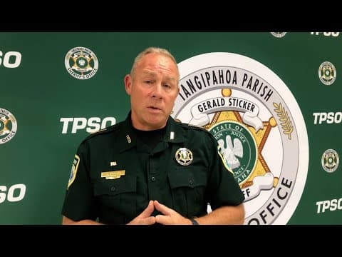 TPSO discusses teen arrest for bringing gun to school