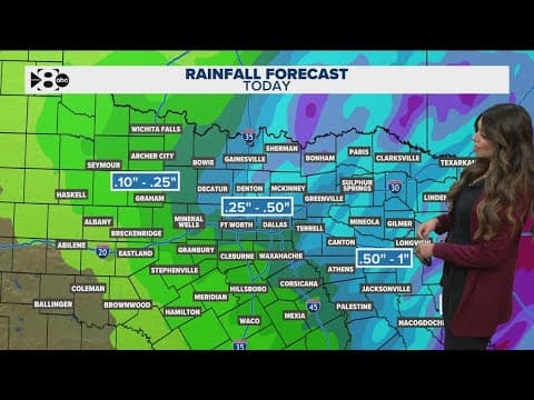 DFW Weather: High chance for storms in North Texas