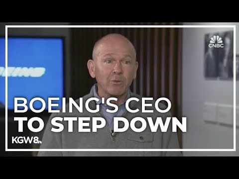 Boeing’s CEO Dave Calhoun to resign amid safety scandals