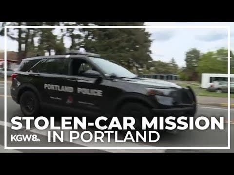 Several arrests made during stolen car mission in Portland