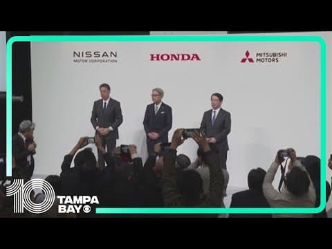 Nissan, Honda announce plans to merge, creating world's No. 3 automaker