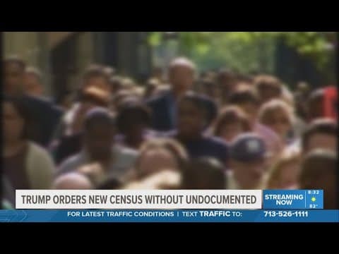 Trump instructs Commerce Department to change how the Census Bureau collects data